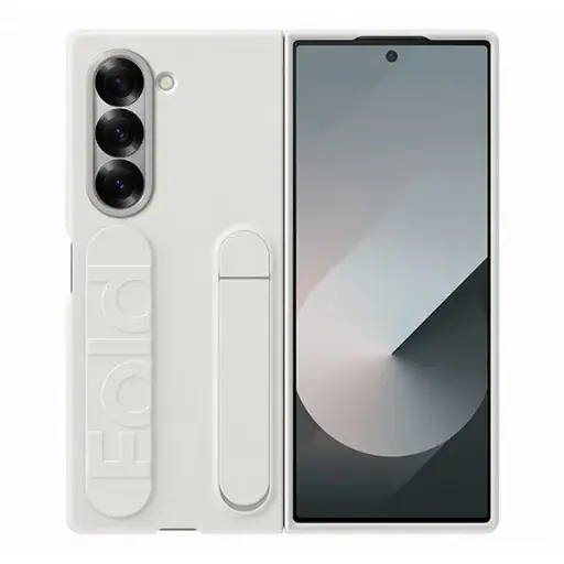 Samsung Z Fold6 Silicone Case - White